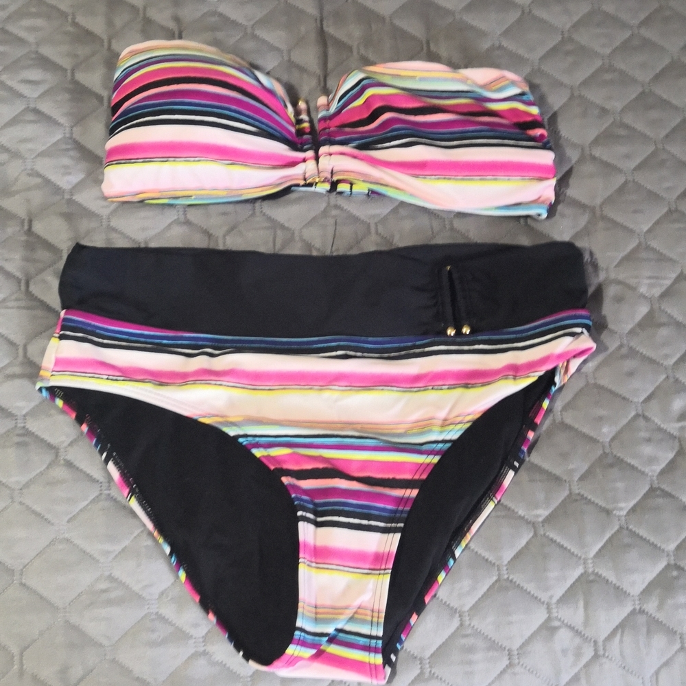 Nass Beach 2-piece Bathing Suit, sz 12